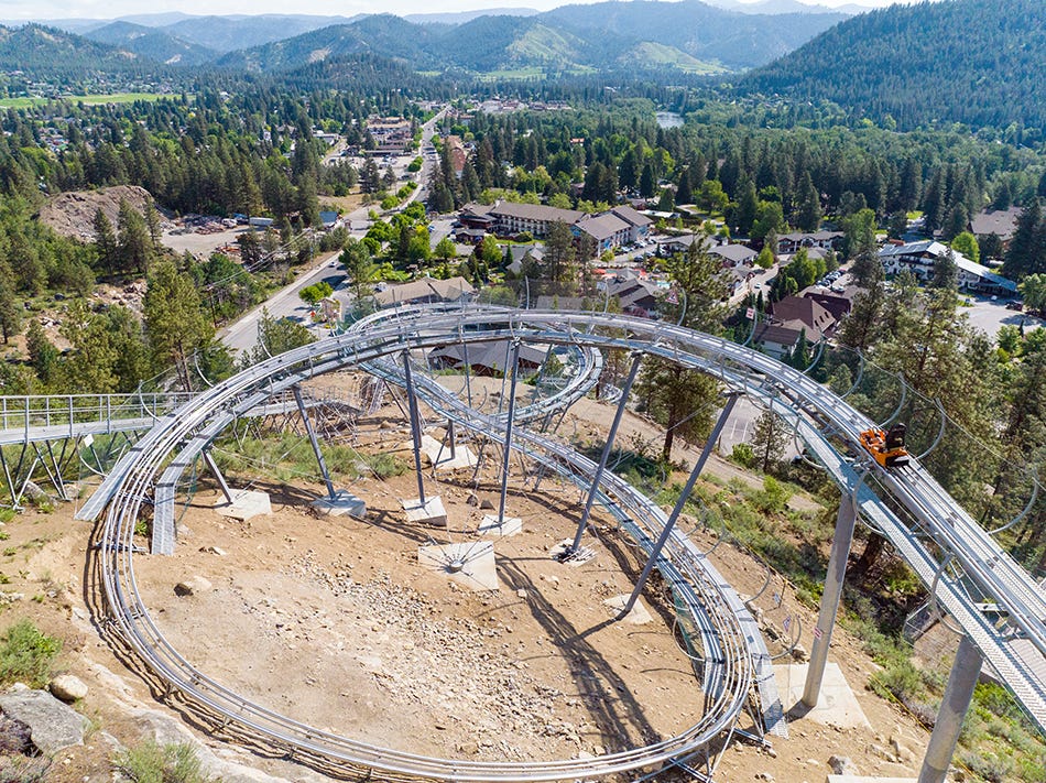 Leavenworth Adventure Park coaster.