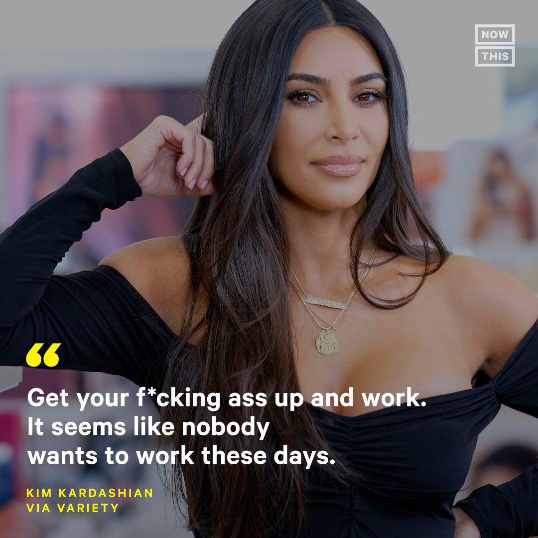 NowThis Impact on X: "Kim Kardashian's recent advice for women in business  is receiving backlash online. During an interview with Variety, Kardashian  said that her 'best advice for women in business' was
