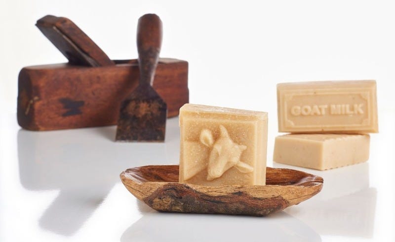 Men's Gift Set--INCLUDES HANDMADE SOAP DISH!