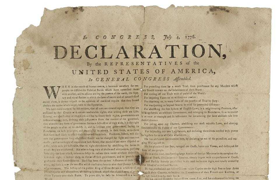 What does the Declaration of Independence mean to you? - The Boston Globe