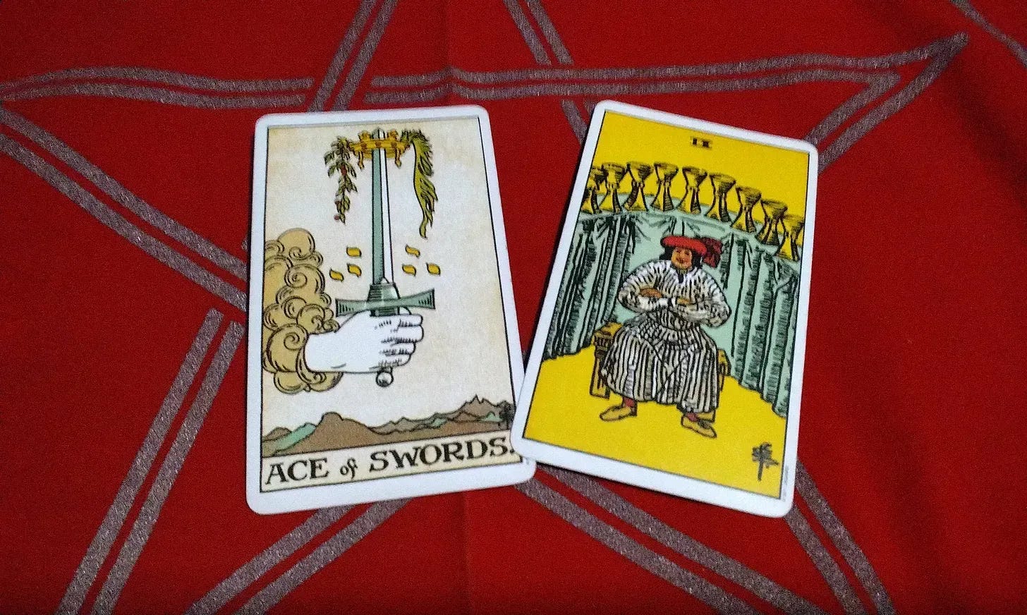 Ace of Swords ഉ Nine of Cups ഉ ഒരമചച വനനൽ My Tarot Christmas Message