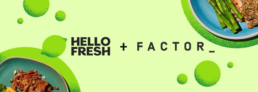 HelloFresh Acquires Ready-to-Eat Meal Company Factor 75 | AndNowUKnow