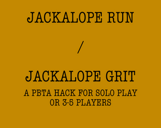 Jackalope RUN/Jackalope GRIT