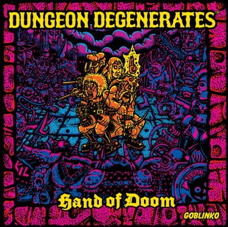 Dungeon Degenerates: Hand of Doom | Board Game | BoardGameGeek