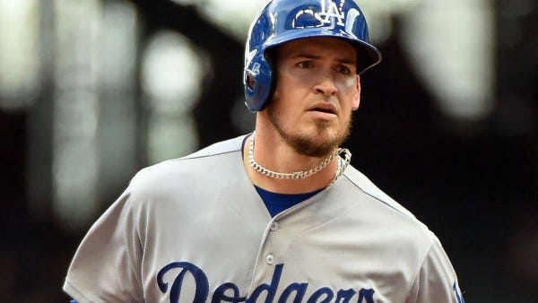 yasmani grandal hot top dodgers national league star 2015 mlb