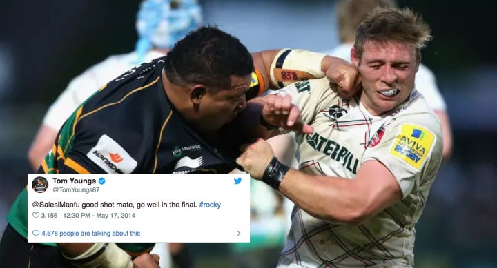 Two Rugby Players Had A Great Twitter Exchange After Fighting During A  Match - Ruck
