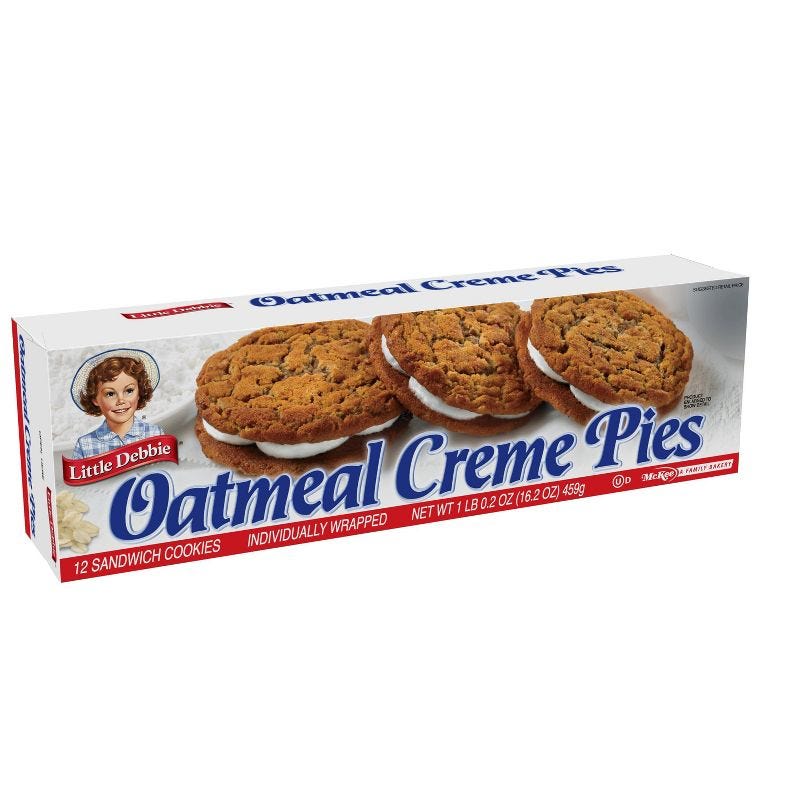 Little Debbie Oatmeal Creme Pies, 1 of 7