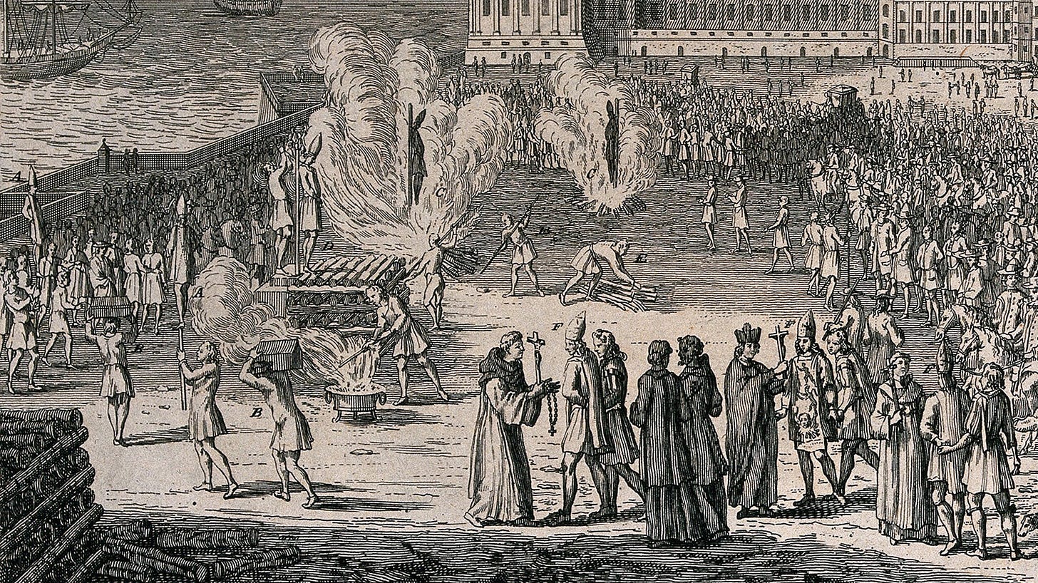 Ship of Fools: spanish-inquisition-burning