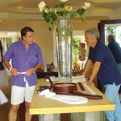 The 2 former Northern Ireland Secretaries (and close friends) Shaun Woodward and Lord Mandelson BOTH are listed in the 'little black book' of Epstein & Ghislaine Maxwell

Woodward & Sainsbury have, or had, a home on Long Island, local to the New York cabal and ground zero of 9-11 