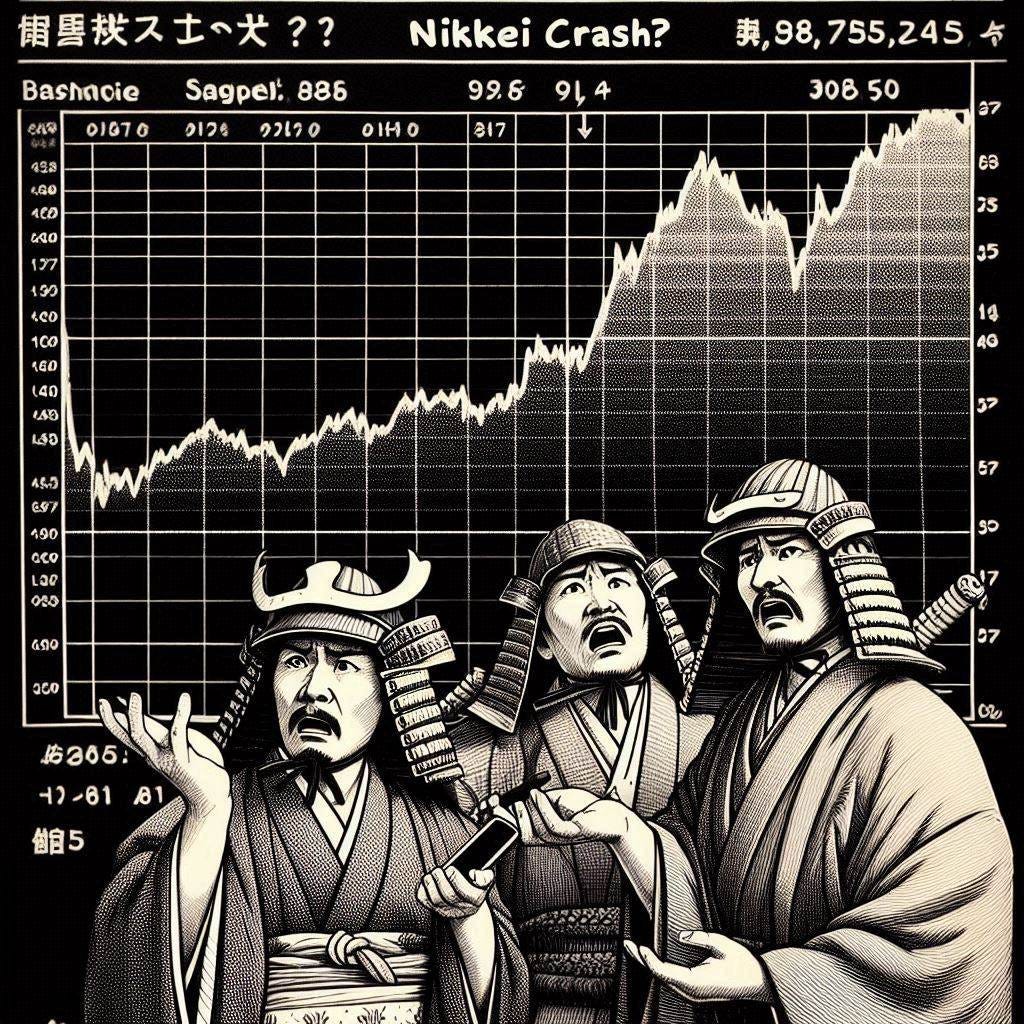 Why Did the Nikkei Crash? (Is Japan Still "Big in Japan"? )