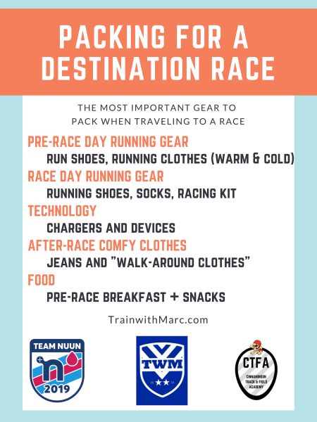 The 9 items you need to bring with you to a destination race