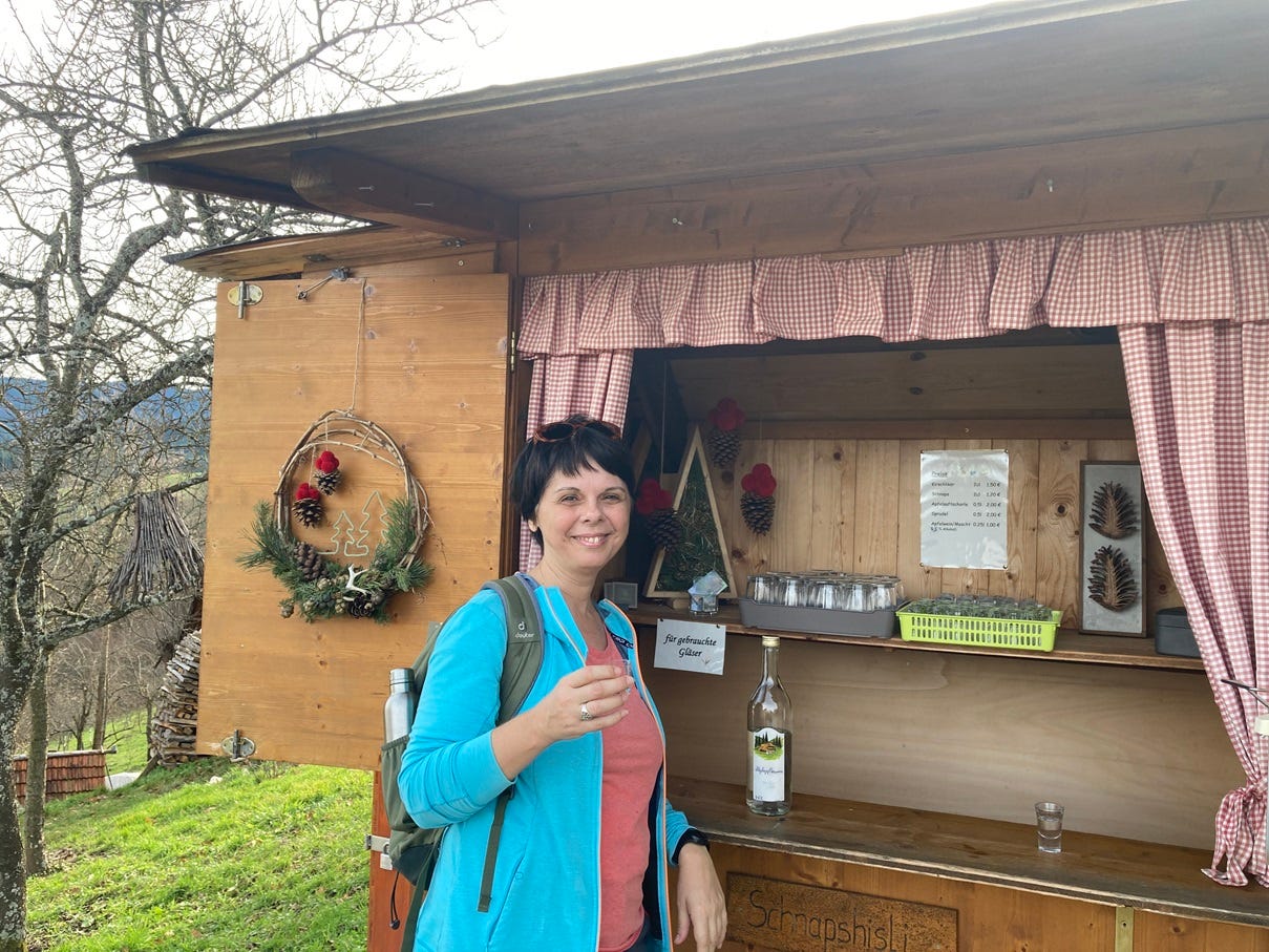 Schnapps station in the Black Forest, near Oberkirch