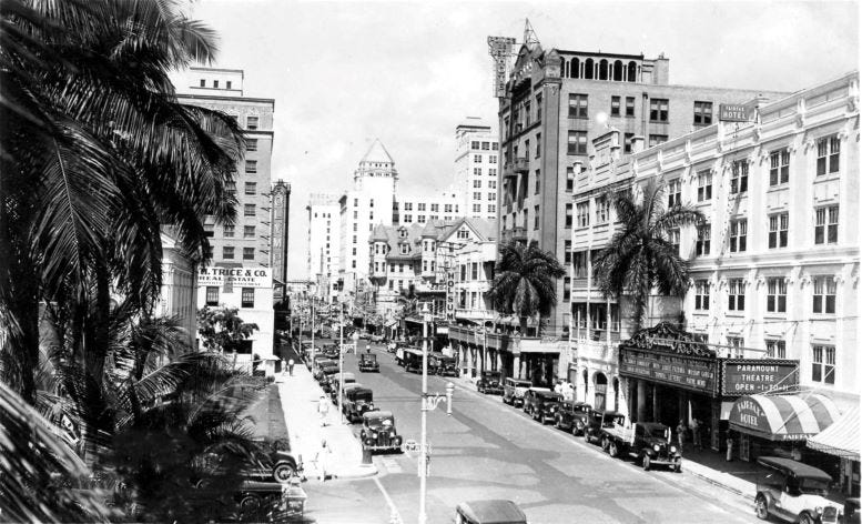 Figure 1: Fairfax Building in 1931. Courtesy of Larry Wiggins.