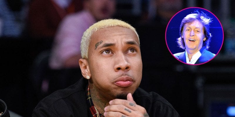 tyga passes on paul mccartney 2016 gossip