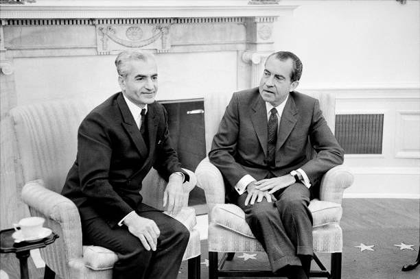 President with Israeli Prime Minister Golda Meir, Washington, D.C., USA, Warren K. Leffler, September 25, 1969.