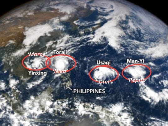 Unusual' parade of Philippine storms: Here's why | Special-reports – Gulf  News