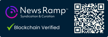 Blockchain Registration, Verification & Enhancement provided by NewsRamp™