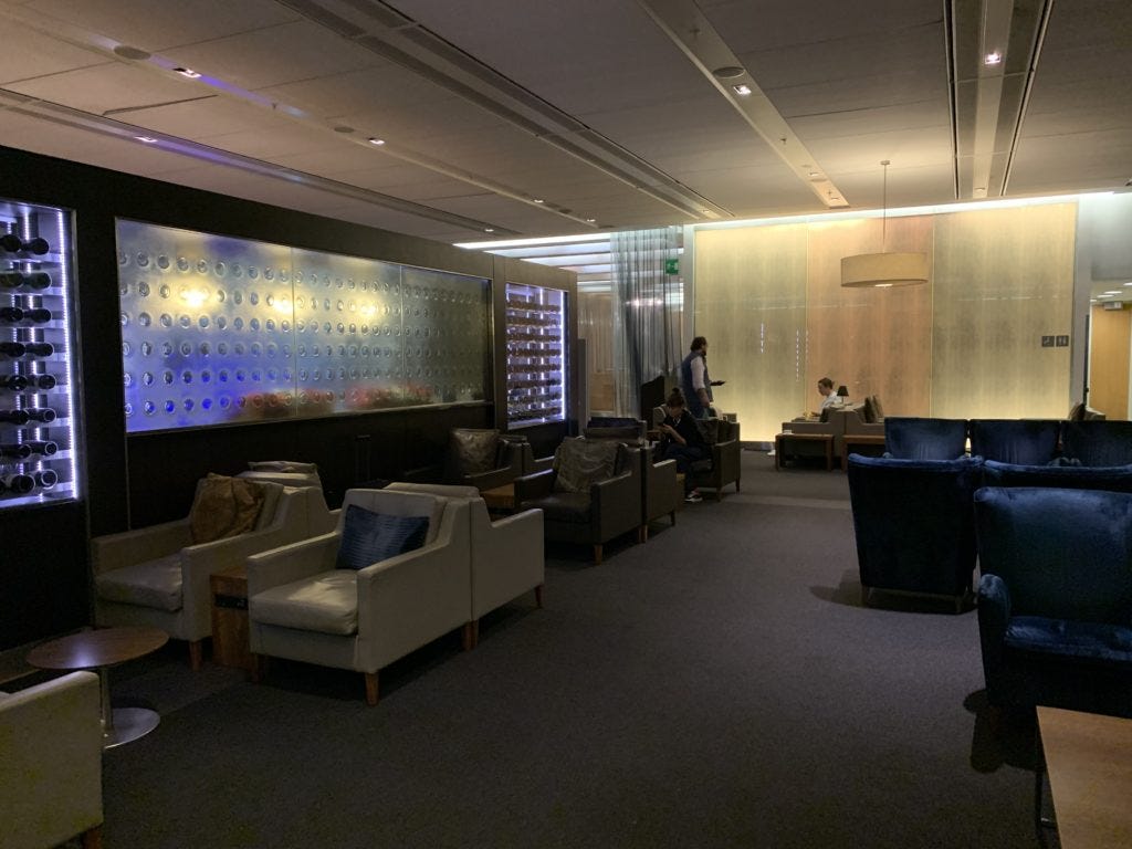 London Heathrow Galleries First Lounge T5 Review