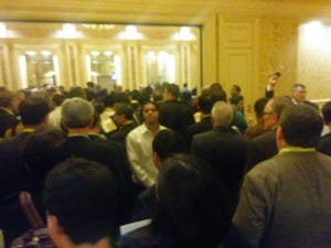 CES crowd after keynote