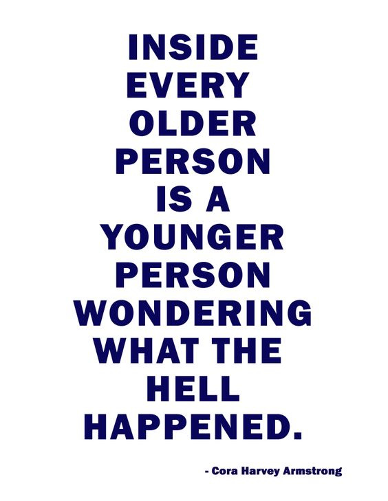 getting older