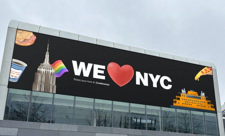 New “We ❤️ NYC" Campaign Misses the Mark