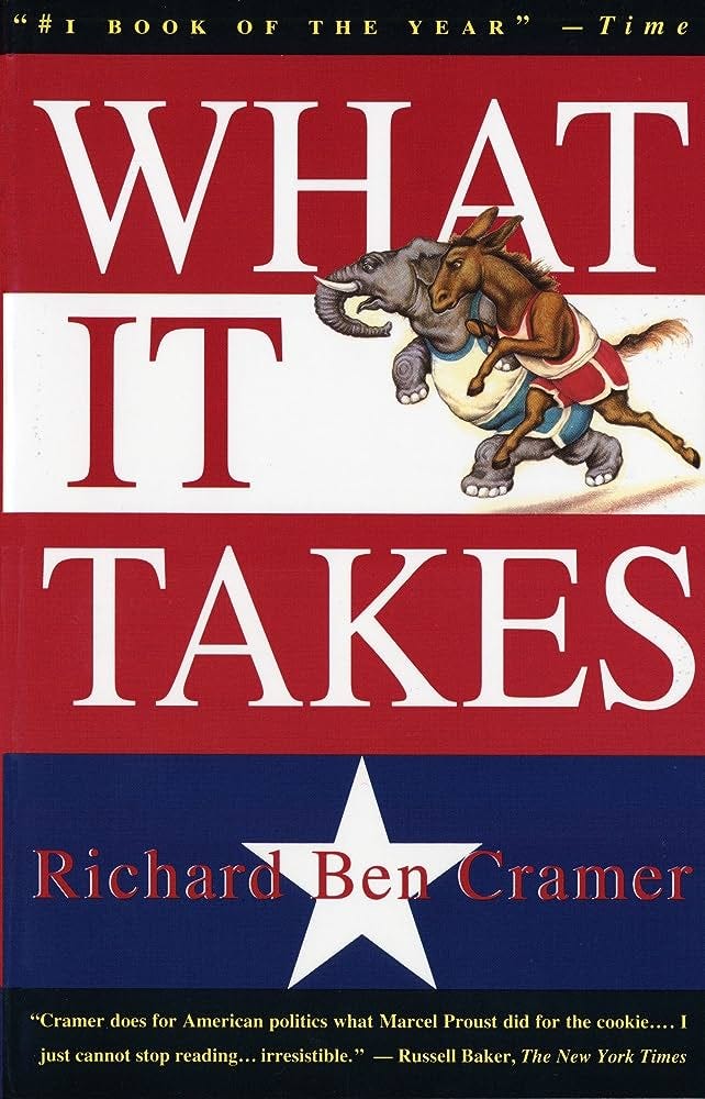 What It Takes: The Way to the White House: Cramer, Richard Ben:  9780679746492: Amazon.com: Books
