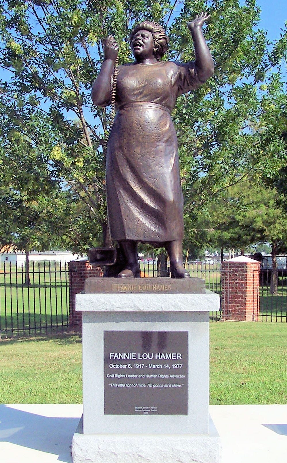 Statue — Fannie Lou Hamer's America