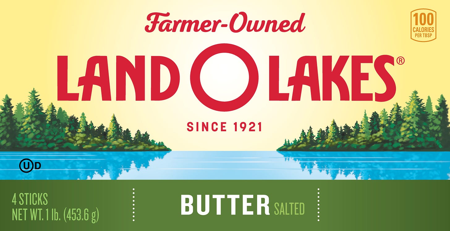 Land O'Lakes Inc. - Land O'Lakes butter + dairy products have new packaging