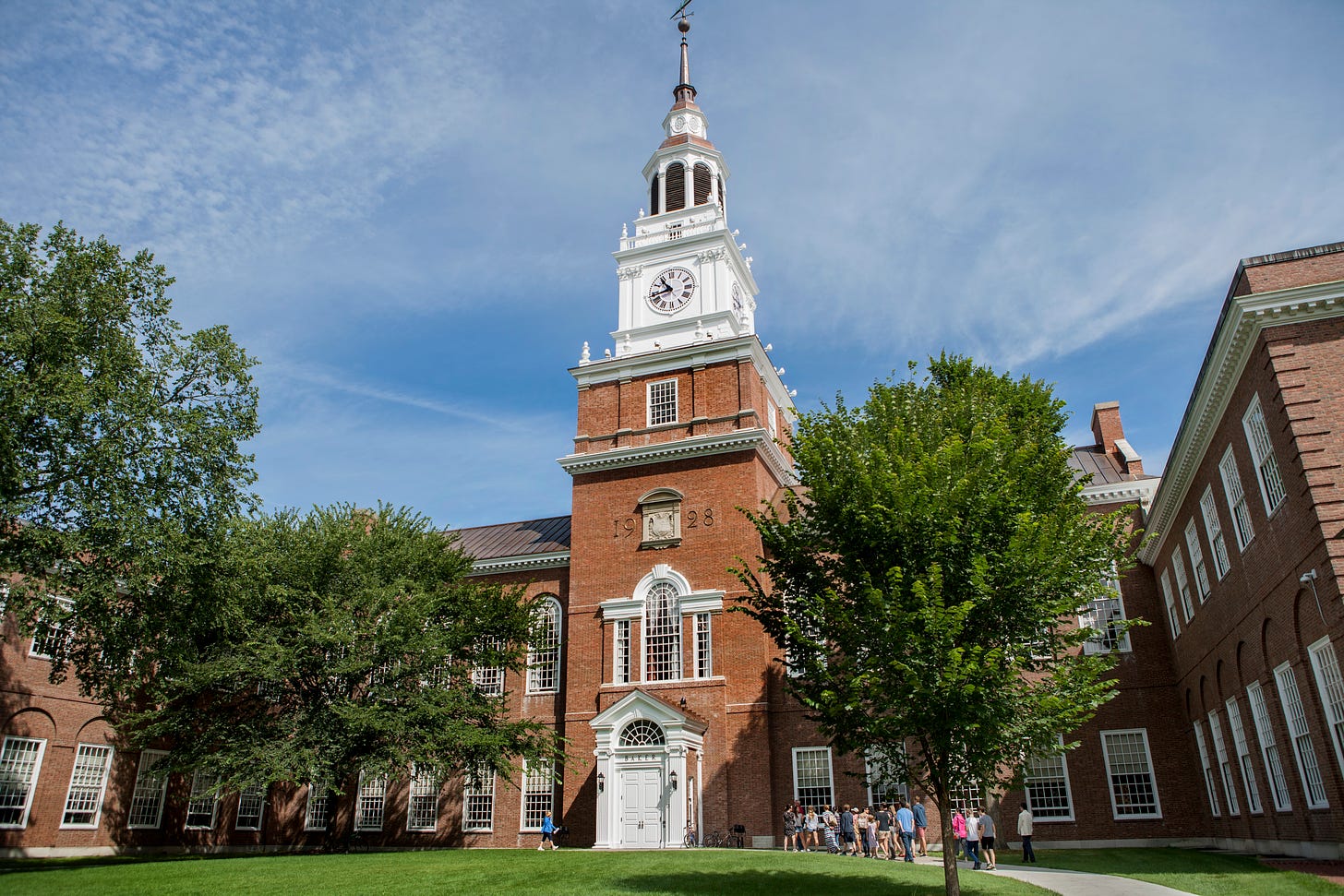 Dartmouth College. (Education Images/Universal Images Group via Getty Images.)
