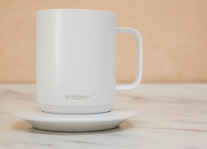 ember self heating coffee mug hot valentines day tech gifts 2018