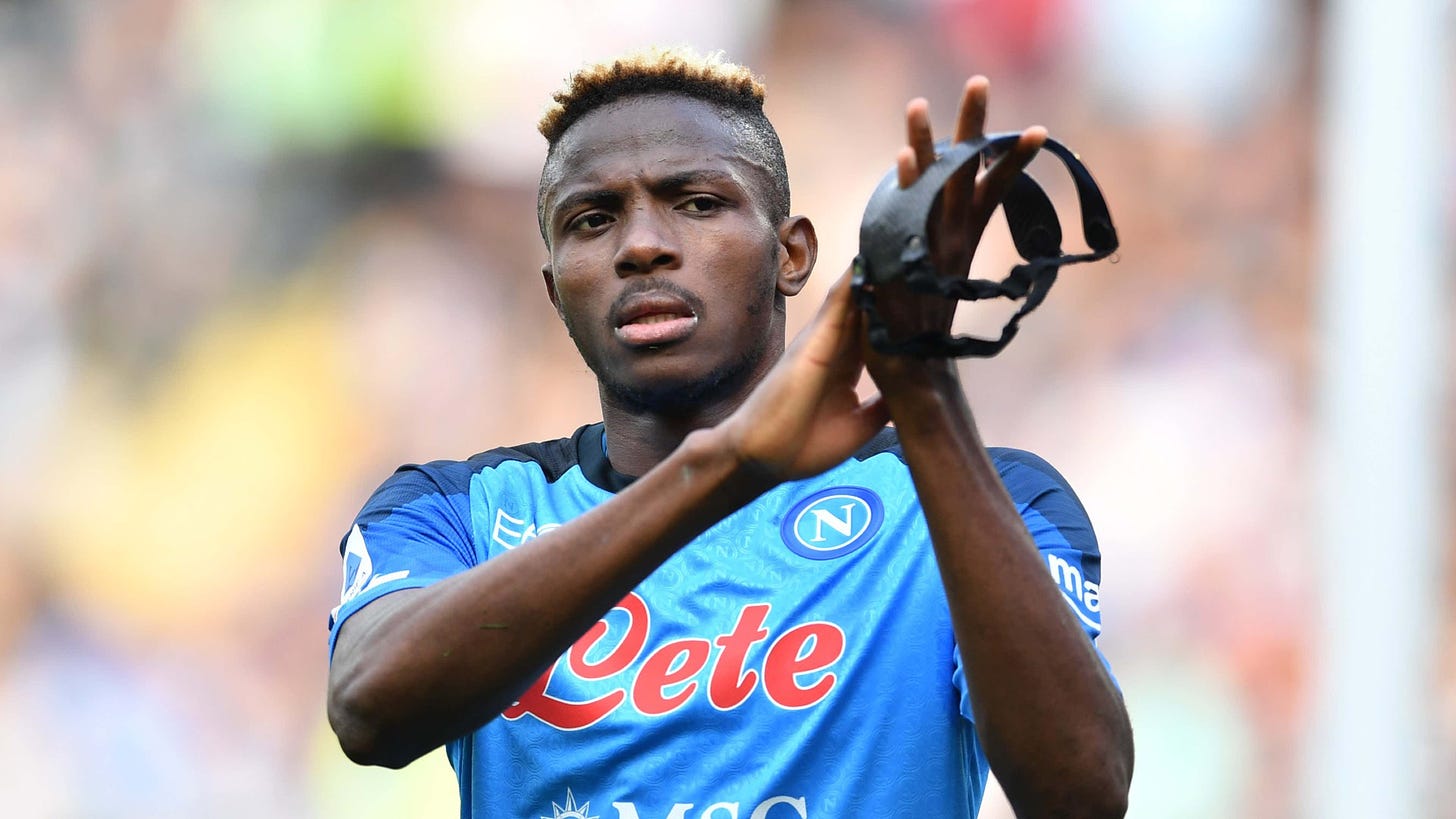 Blow for Napoli as Victor Osimhen a DOUBT for Champions League clash  following training setback | Goal.com UK