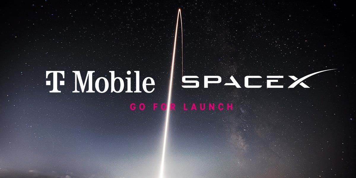 T-Mobile SpaceX logo