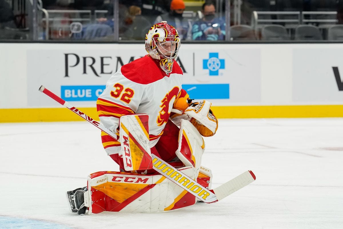 Flames Recall G Dustin Wolf - Matchsticks and Gasoline