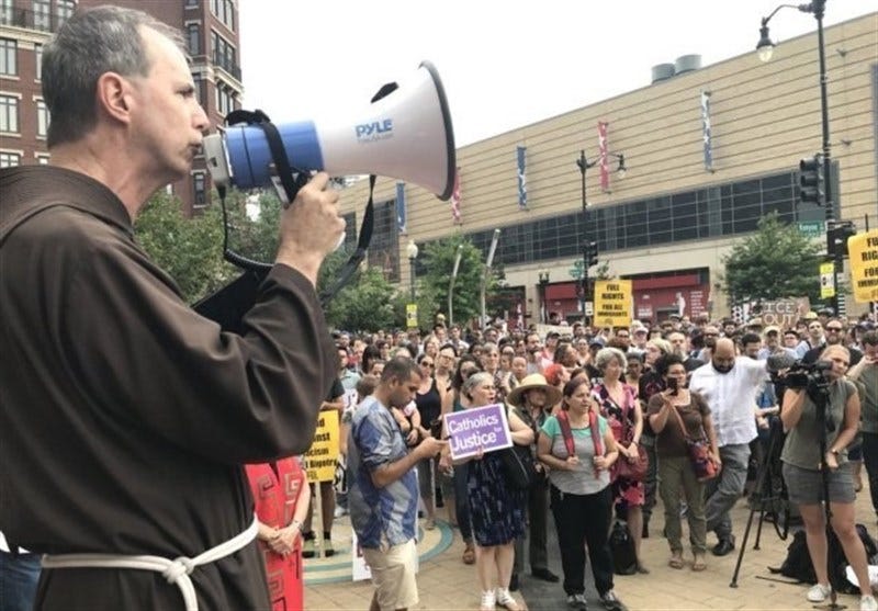 US: Hundreds of People Protest against ICE in DC - World news - Tasnim ...