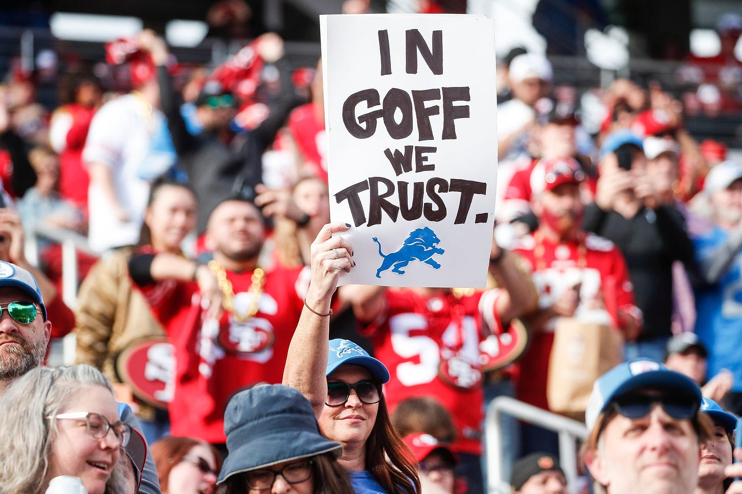 Inside stadium, Detroit Lions collapse leaves fans crushed, in tears