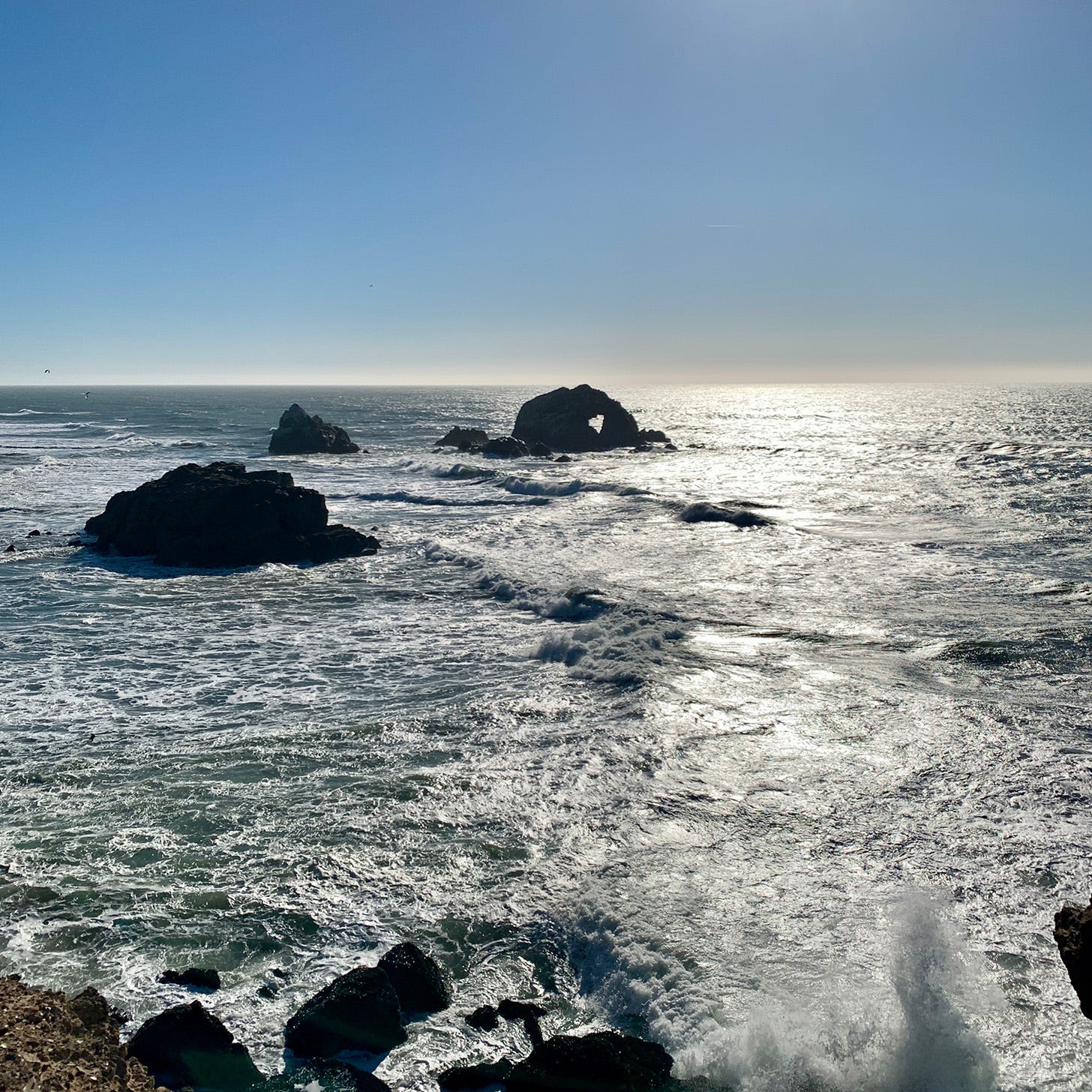 Photo of ocean at Lands End in San Francisco