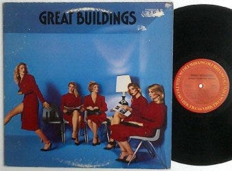 GREAT BUILDINGS - Apart From The Crowd (USED LP) - NAT RECORDS
