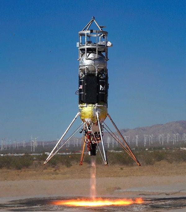 Masten Test Flight