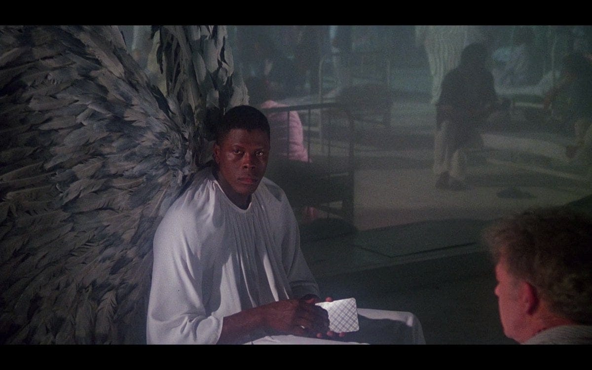 r/nba - In 1990, at the height of his career, Patrick Ewing starred as the "Angel of Death" in The Exorcist III