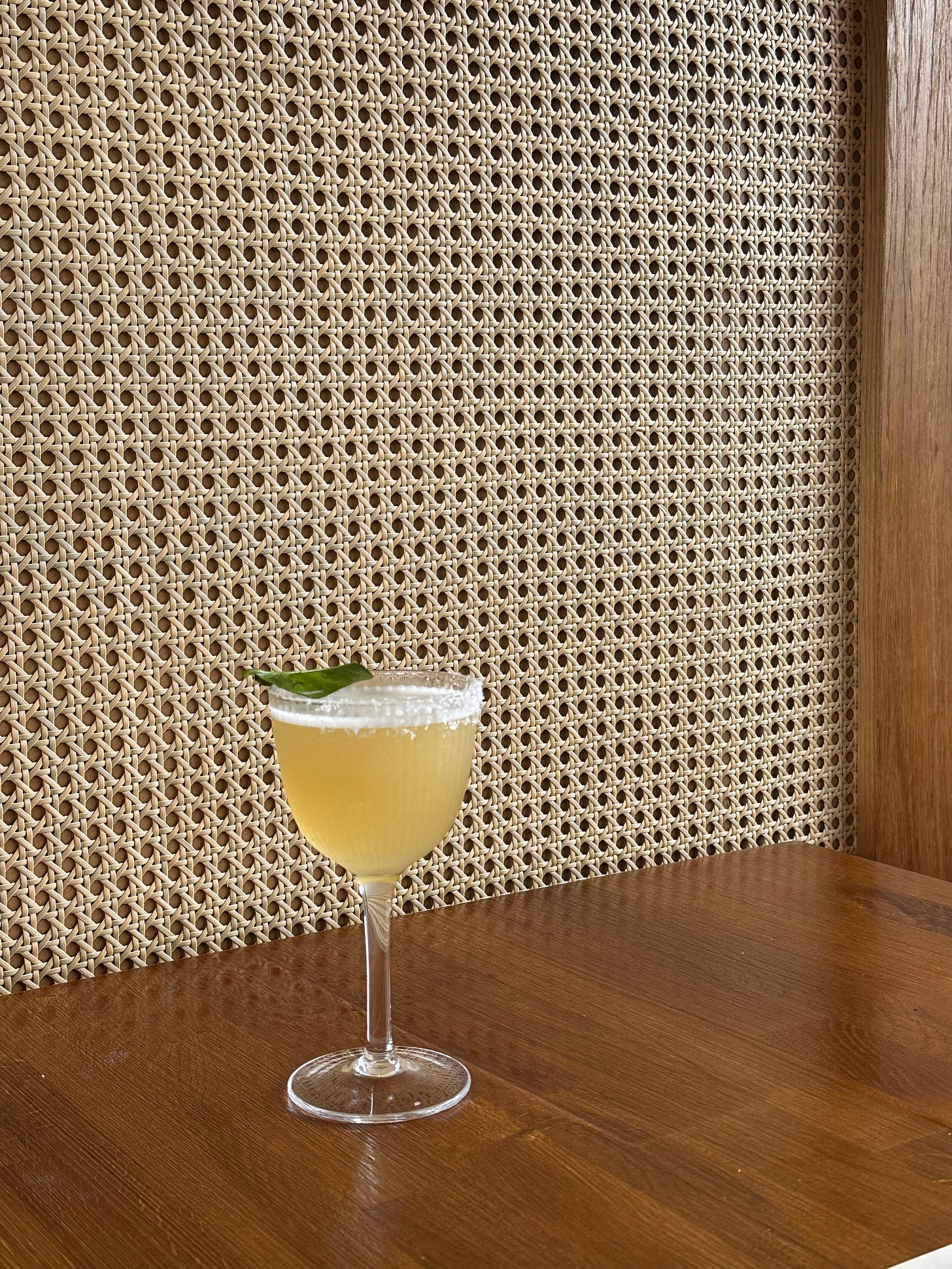 Kaffir lime margarita at Achara, Dublin