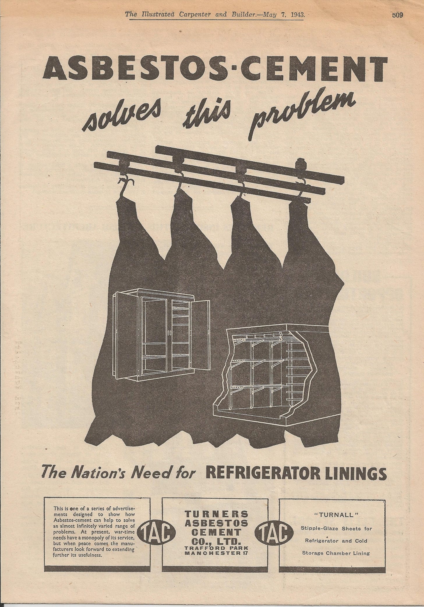 Historical advertising (asbestos) - ENV | Mesothelioma, Funny vintage ...