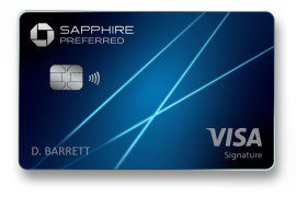 Chase Sapphire Preferred card