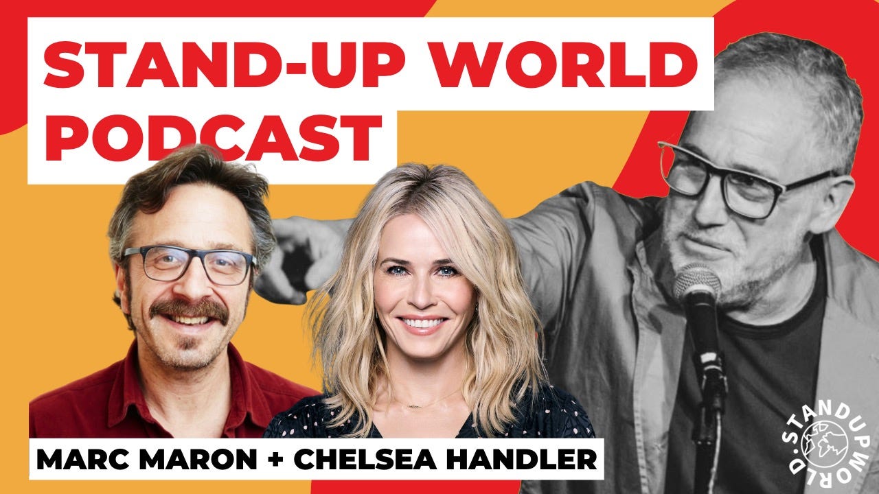 Discussing Marc Maron Chelsea Handler Roseanne Barr My bad parking and bad parenting