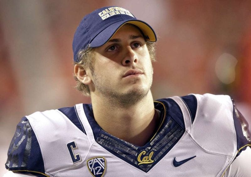 jared goff makes rams debut