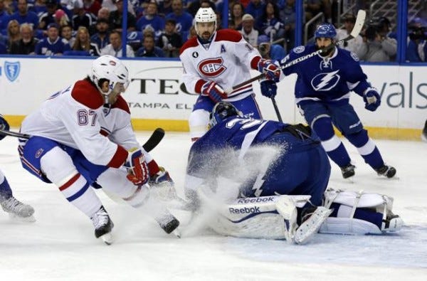 montreal canadiens beat tampa bay lighting game 4 stanley cup playoffs 2015