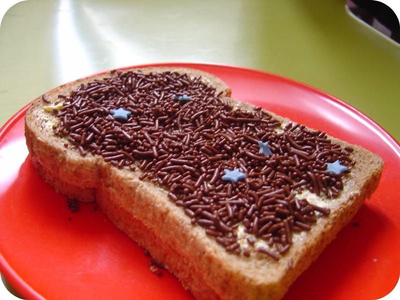 Invenção holandesa: chocolate granulado