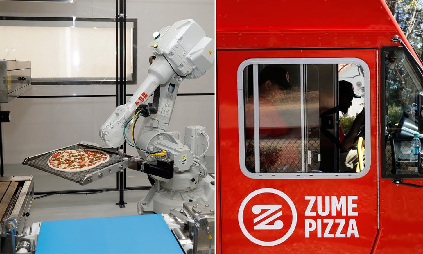 Pizza delivery service Zume that would cook the pies on the way to your  house folds | Daily Mail Online