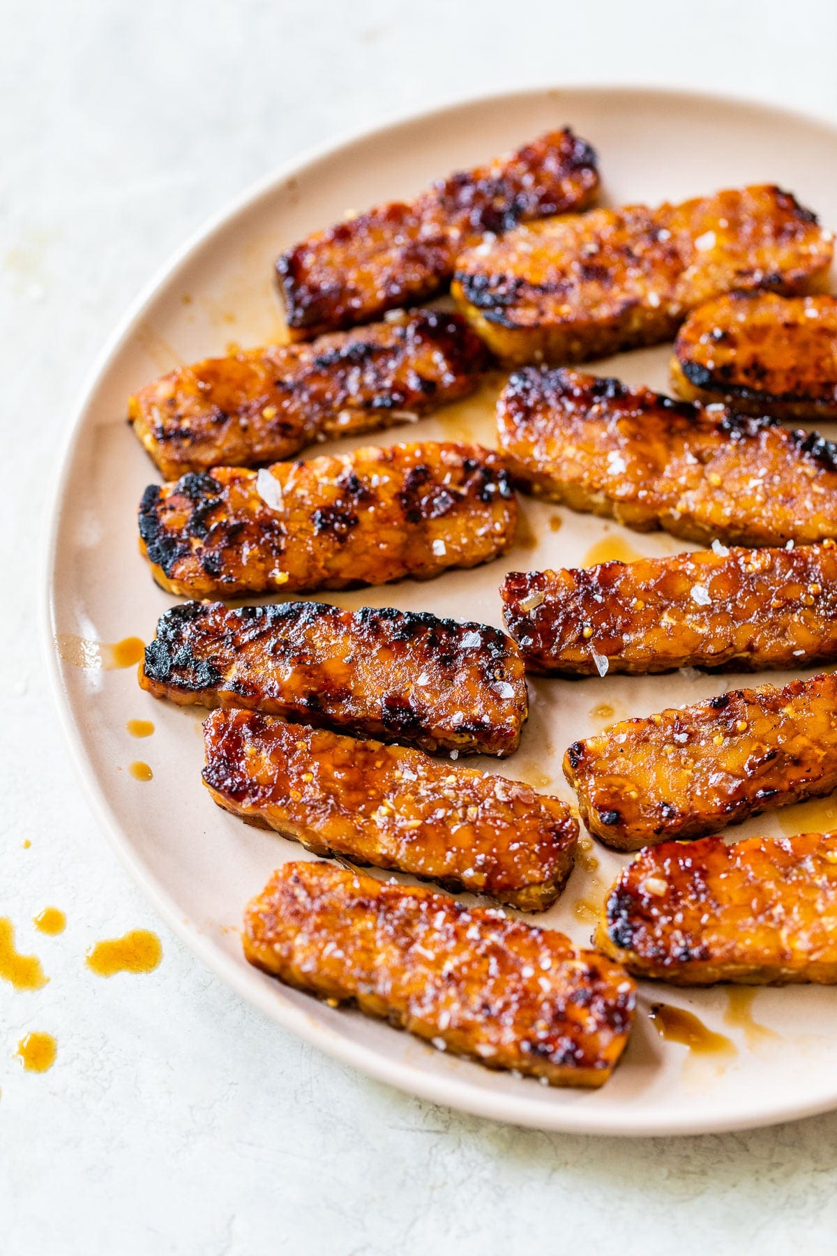 Grilled Tempeh - The Almond Eater