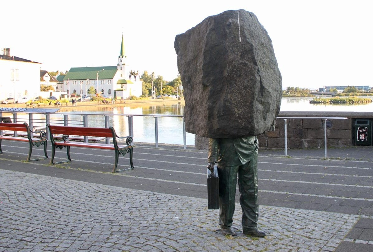 Blockhead Erotic by John Halsey Wood Jr. On Work