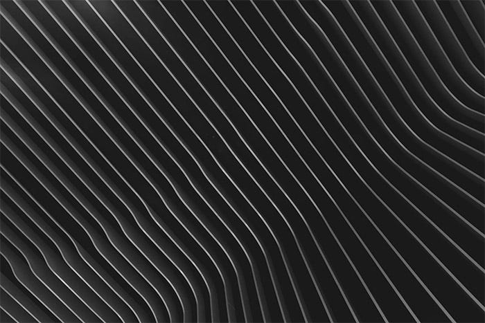 Black & White Striped Textile by Adrien Olichon